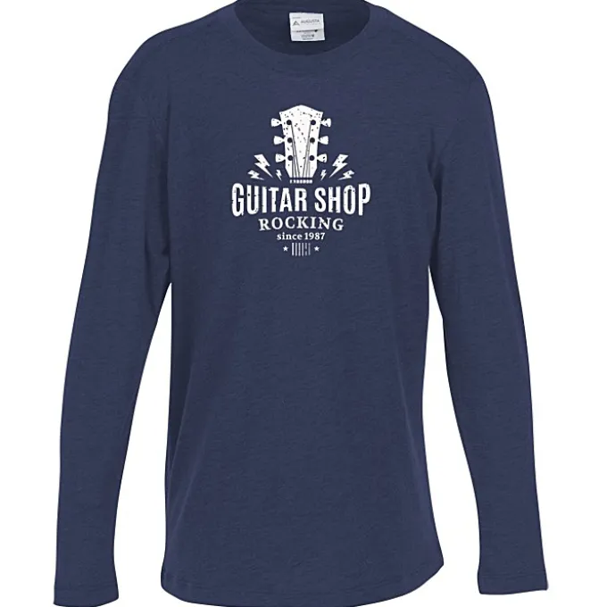 Augusta Tri-Blend LS T-Shirt - Youth