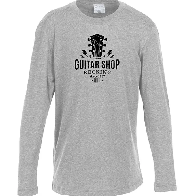 Augusta Tri-Blend LS T-Shirt - Youth