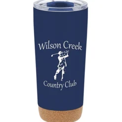 Austin Vacuum Tumbler with Cork Bottom - 20 oz. - 24 hr