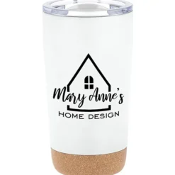 Austin Vacuum Tumbler with Cork Bottom - 16 oz.