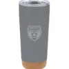 Austin Vacuum Tumbler with Cork Bottom - 20 oz. - Laser Engraved