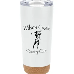 Austin Vacuum Tumbler with Cork Bottom - 20 oz.