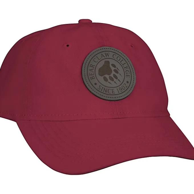 Authentic Unstructured Cap - Laser Engraved Patch
