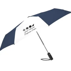 Auto Open / Close Compact Travel Umbrella - 42-inch Arc