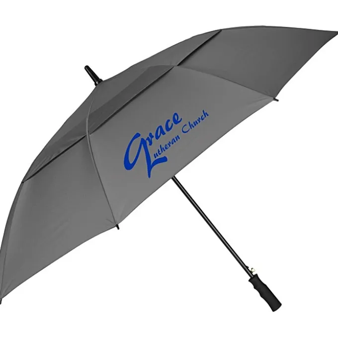 Auto Open Vented Umbrella - 58-inch Arc - 24 hr