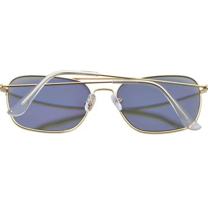Aviator Sunglasses with Mirrored Lens