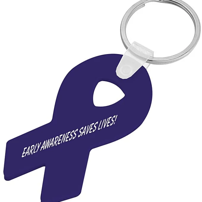 Awareness Ribbon Keychain