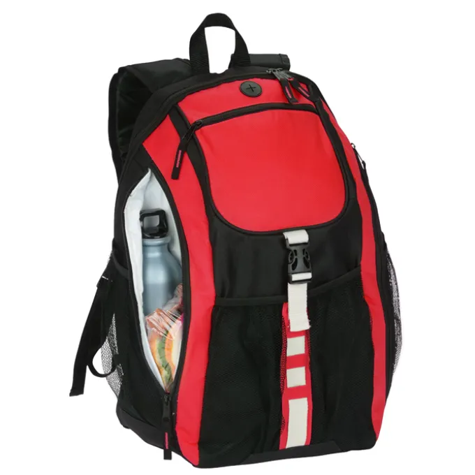 Backpack with Cooler Pockets