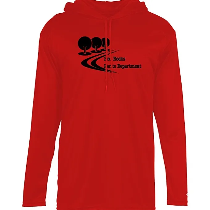 Badger Sport B-Core Hooded Long Sleeve T-Shirt