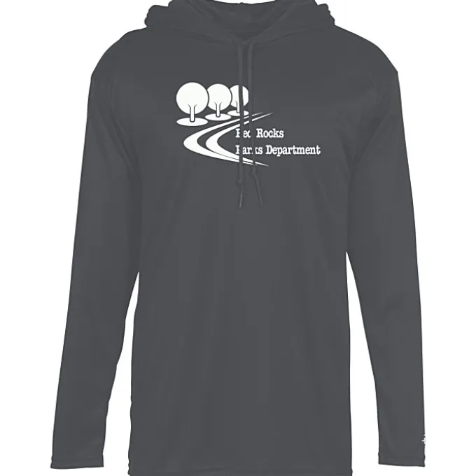 Badger Sport B-Core Hooded Long Sleeve T-Shirt