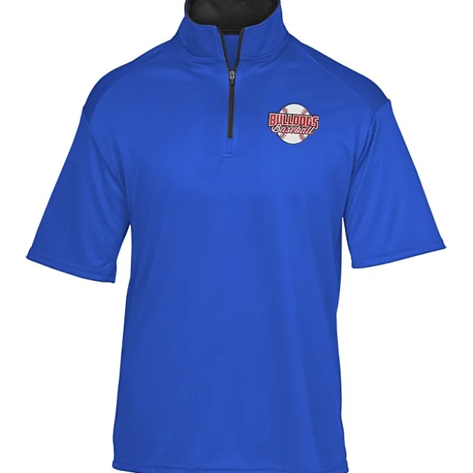 Badger Sport B-Core 1/4-Zip Short Sleeve Pullover
