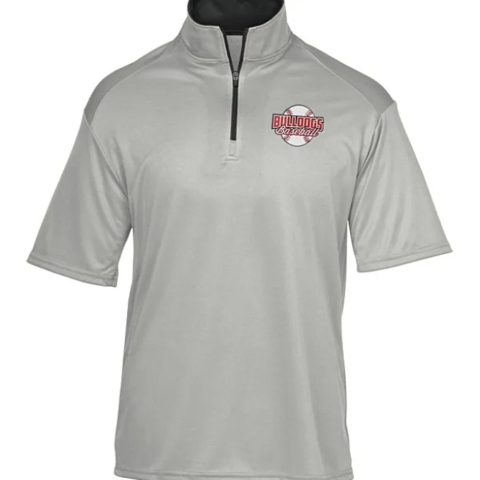 Badger Sport B-Core 1/4-Zip Short Sleeve Pullover