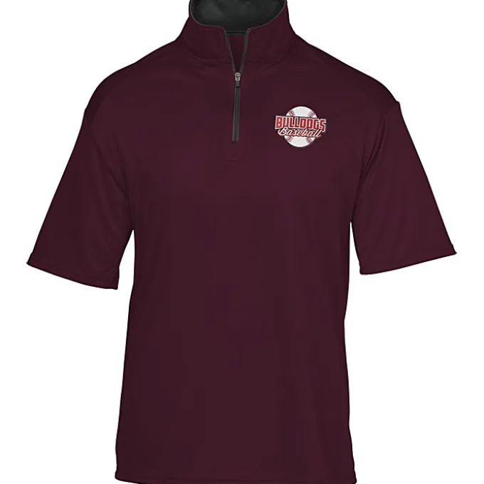 Badger Sport B-Core 1/4-Zip Short Sleeve Pullover