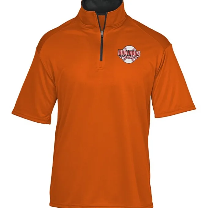Badger Sport B-Core 1/4-Zip Short Sleeve Pullover