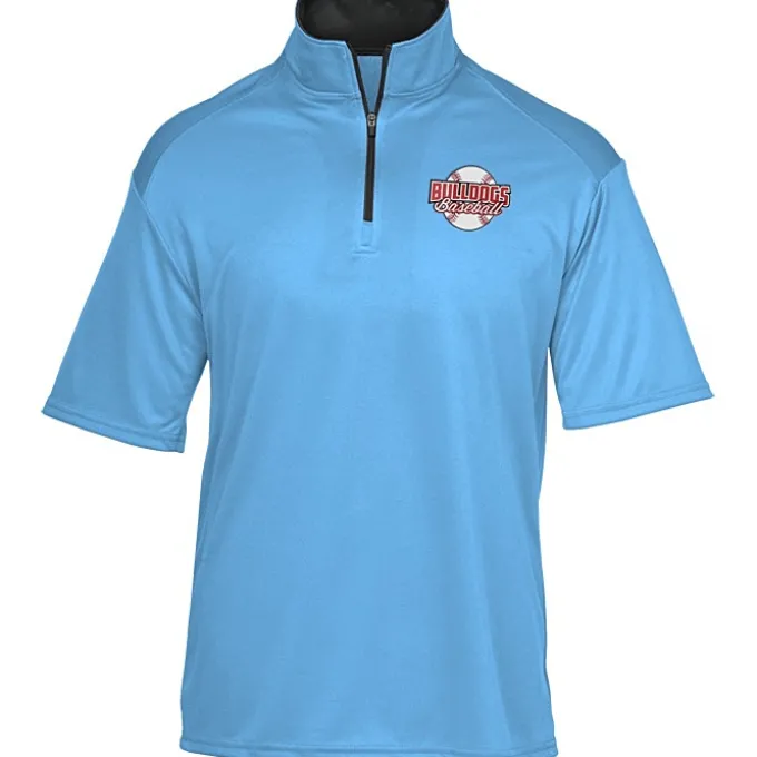 Badger Sport B-Core 1/4-Zip Short Sleeve Pullover
