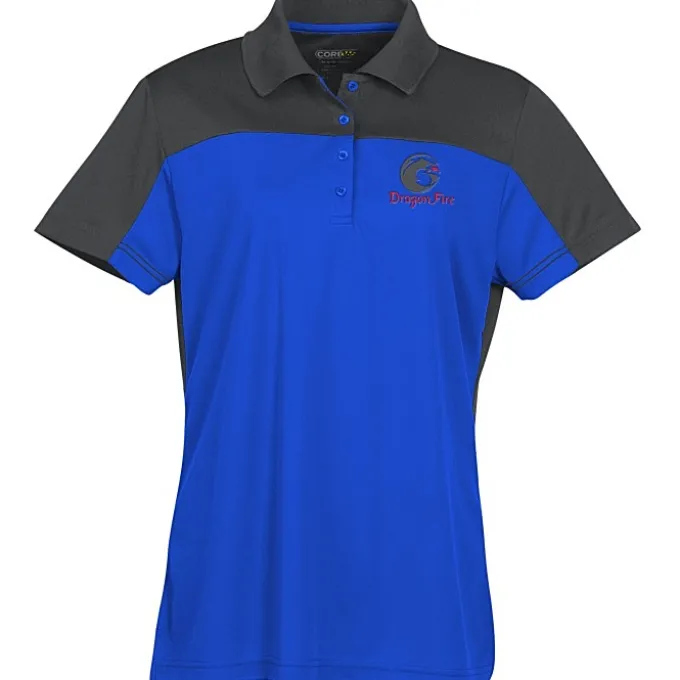 Balance Colorblock Performance Pique Polo - Ladies'