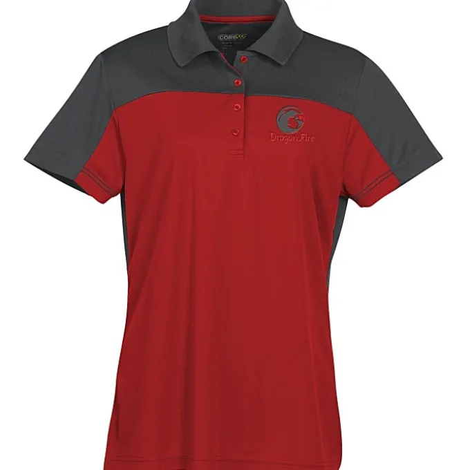 Balance Colorblock Performance Pique Polo - Ladies'