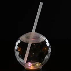 Ball Light-up Tumbler with Straw - 20 oz.