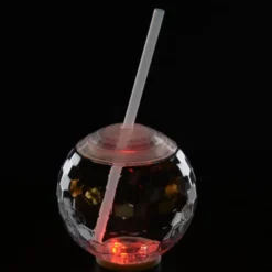Ball Light-up Tumbler with Straw - 20 oz.