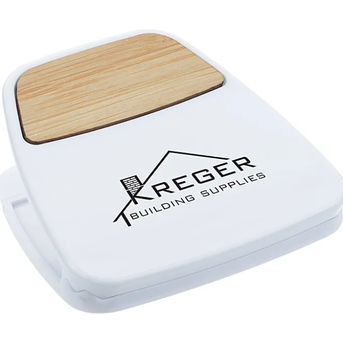Bamboo Accent Magnet Clip - 24 hr