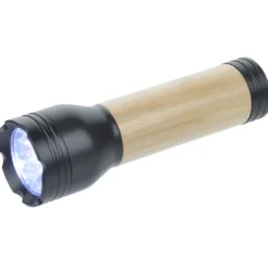 Bamboo Accent Rechargeable Flashlight