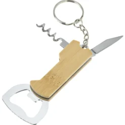 Bamboo Bar Tool Keychain