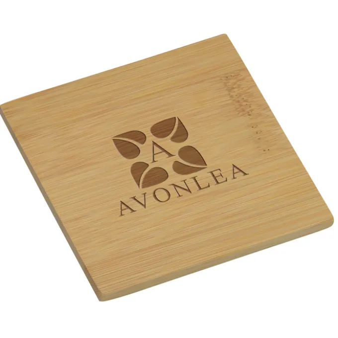 Bamboo Coaster Set