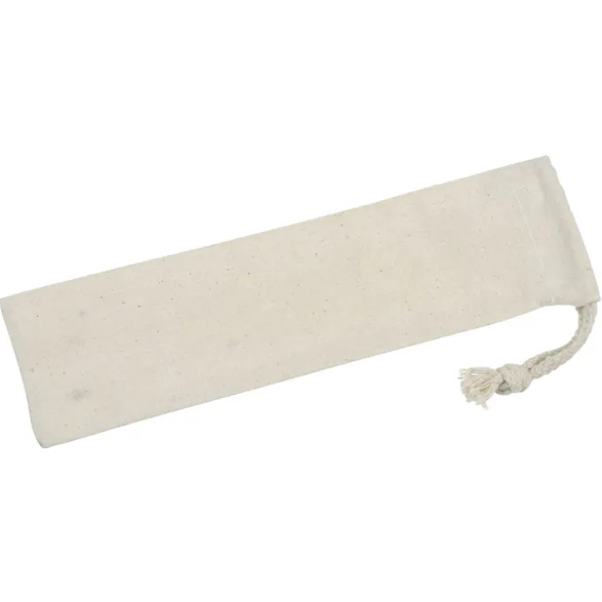 Bamboo Cutlery Set in Cotton Pouch
