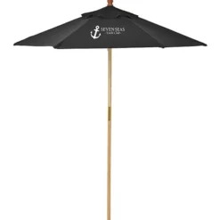 Bamboo Market Umbrella - 7 feet