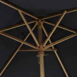 Bamboo Market Umbrella - 7 feet