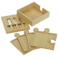 Bamboo Puzzle Entertainment Set