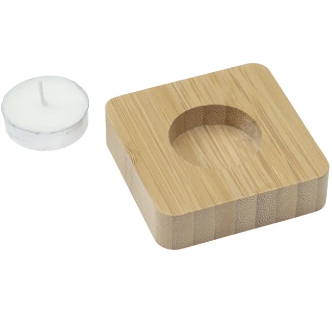 Bamboo Tealight Holder