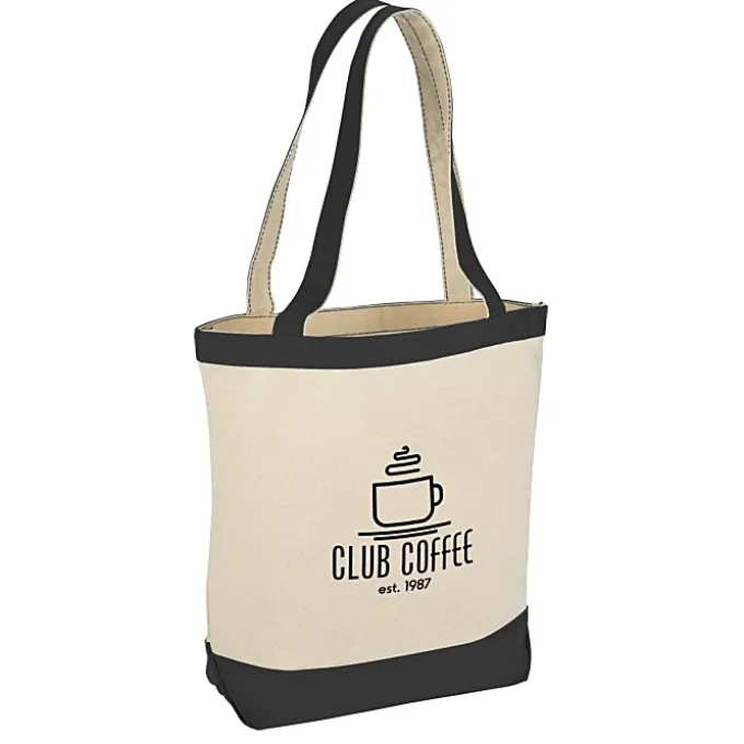 Banded 10-oz Cotton Tote