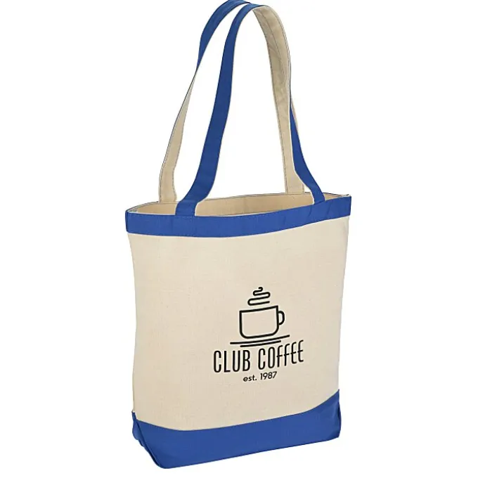 Banded 10-oz Cotton Tote