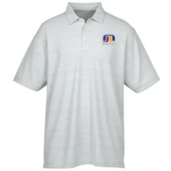 Barcode Textured Polo - Men's