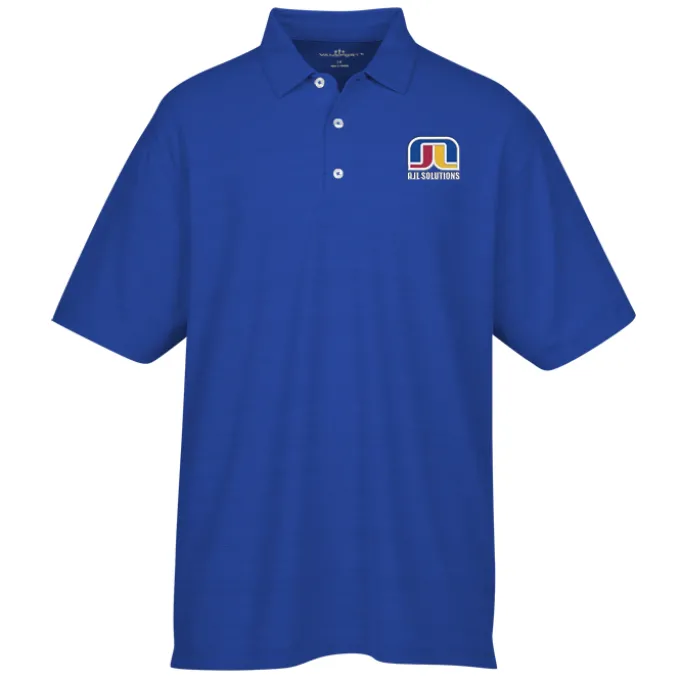Barcode Textured Polo - Men's