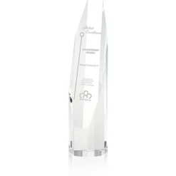 Barrhaven Crystal Award - 10 inches