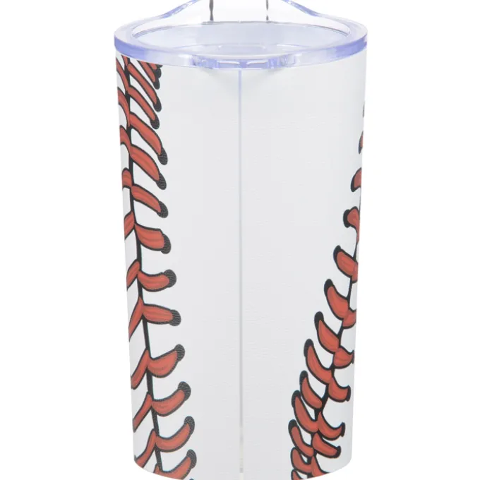 Baseball Full Color Travel Tumbler - 20 oz