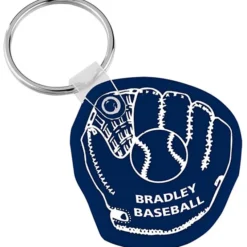 Baseball Mitt Soft Keychain - Opaque