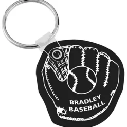 Baseball Mitt Soft Keychain - Opaque