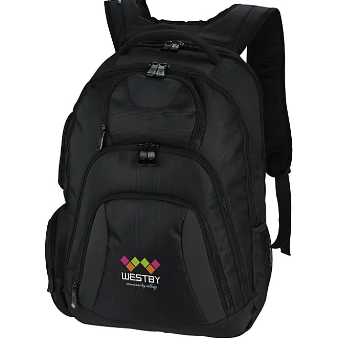 Basecamp Concourse Laptop Backpack - Embroidered