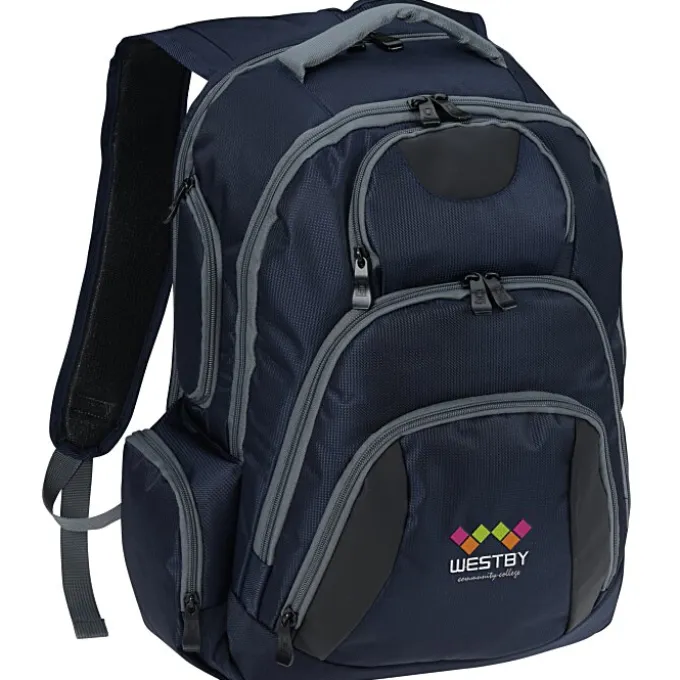 Basecamp Concourse Laptop Backpack - Embroidered