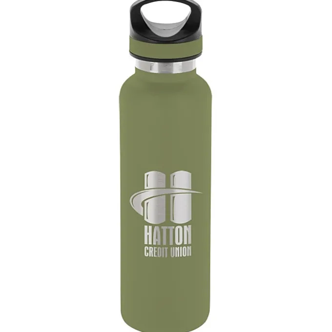 Basecamp Tundra Vacuum Bottle - 20 oz. - Laser Engraved