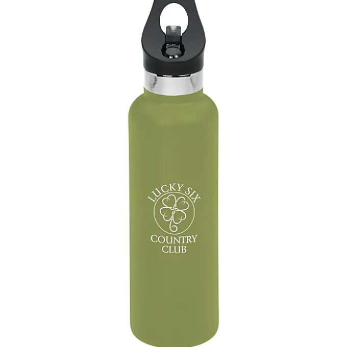 Basecamp Tundra Vacuum Bottle with Flip Straw Lid - 20 oz.