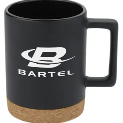 Bates Coffee Mug with Cork Base - 14 oz