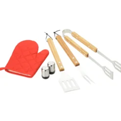 BBQ Now Apron and BBQ Set