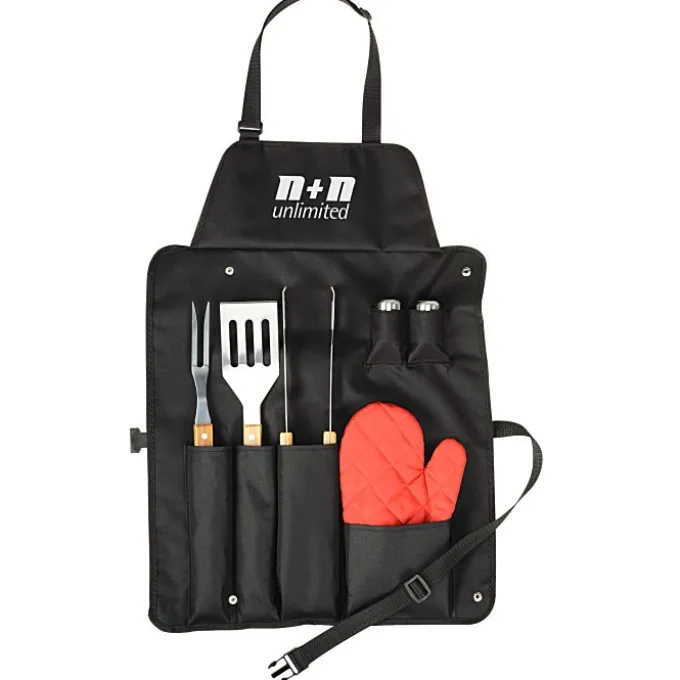 BBQ Now Apron and BBQ Set - 24 hr