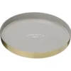 Be Home Luxe Round Enamel Tray