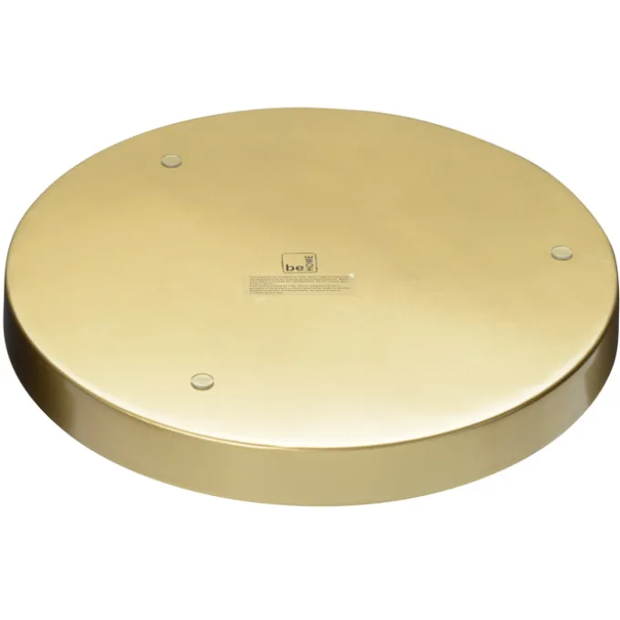 Be Home Luxe Round Enamel Tray