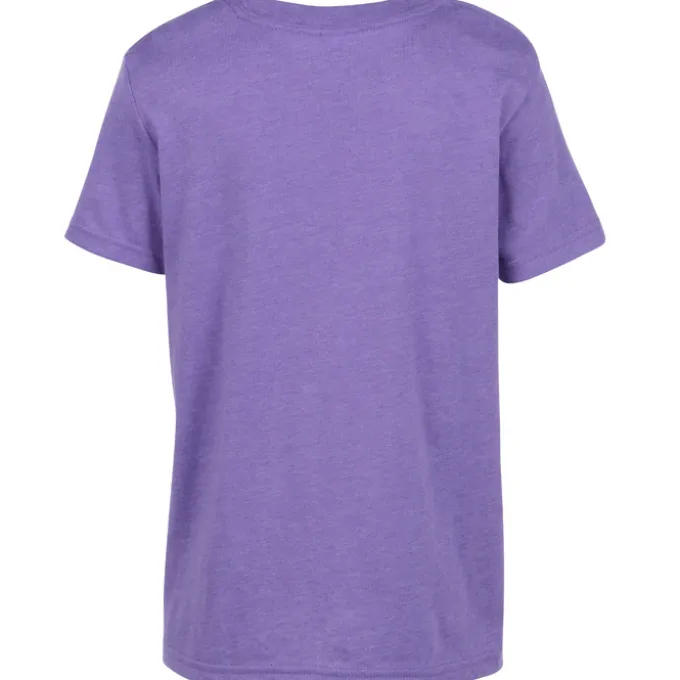 Bella+Canvas Crewneck T-Shirt - Youth - Heathers - Screen